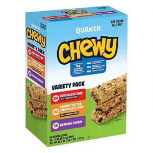 Quaker Chewy Granola Bars, 3 Flavor Variety Pack